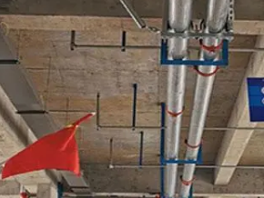 登封管廊支架的安装方法